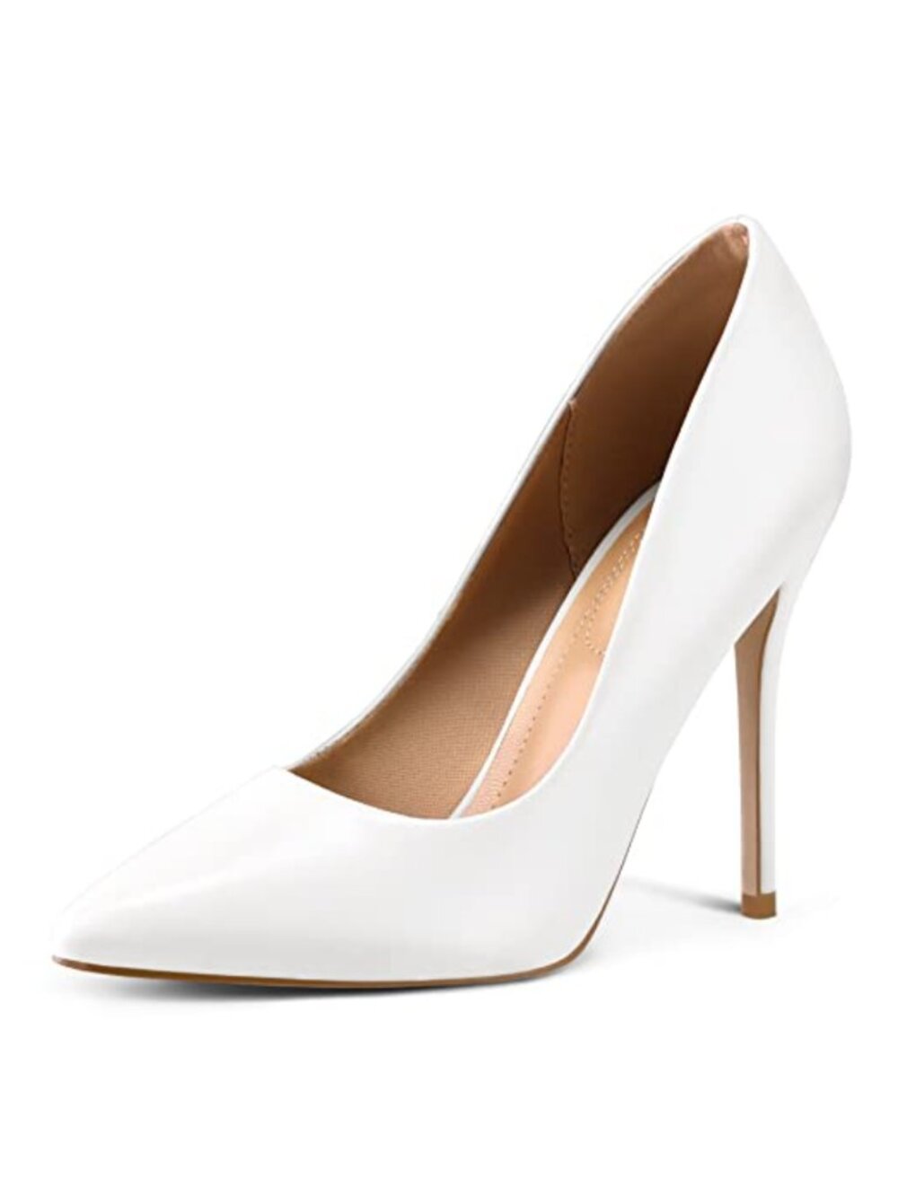 Women's High Heels Pumps Closed Pointed Toe Stiletto 4IN Dress Shoes